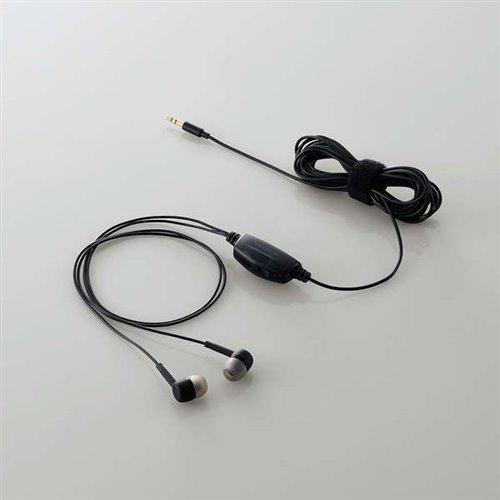 エレコム EHP-TV11C5BK TV用ヘッドホン(スタンダード)カナルタイプ ブラック