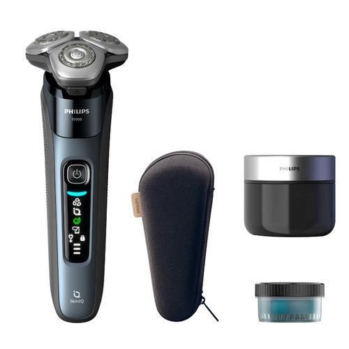 PHILIPS X9001/20 メンズシェーバー 肌下-0.08mmの深剃り ヒゲ密度感知システム搭載 自動洗浄器付 グレイブルー
