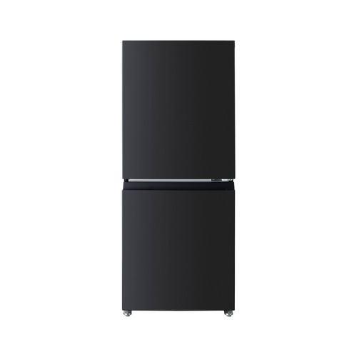 東芝 冷蔵庫 160L 右開き 2ドア 50.3cm 一人暮らし向け 静音設計 耐熱トップテーブル GR-Y16BP(KT) ブラック系