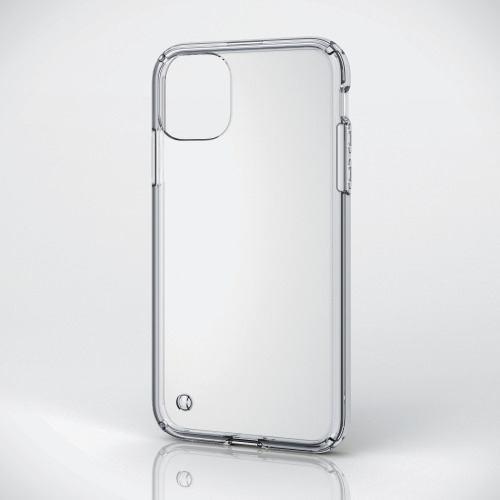 エレコム PM-A19CHVCCR iPhone 11用 ハイブリッドケース