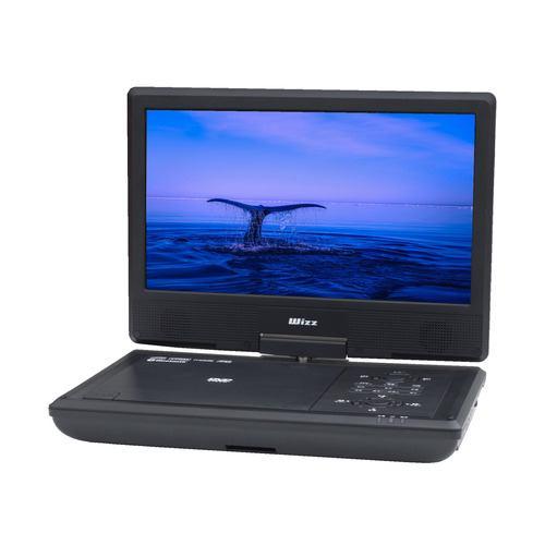 ダイニチ電子 WPD1064X ポータブルDVDプレーヤー Wizz 10.1型WSVGA液晶搭載 バッテリー充電スイッチ 音楽CDも聴ける ホワイ