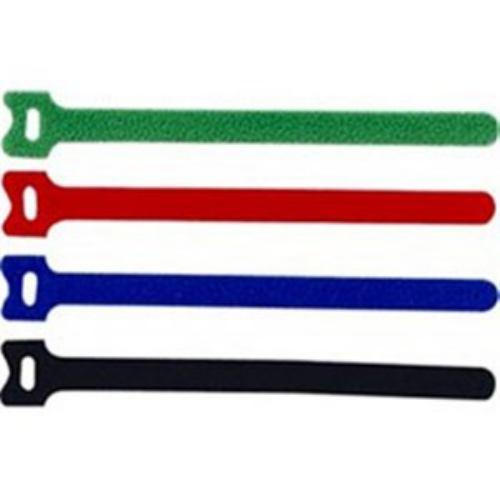 ヤザワ ワンタッチケーブルバンド[長さ:180mm](緑・赤・青・黒/4本) FWN180