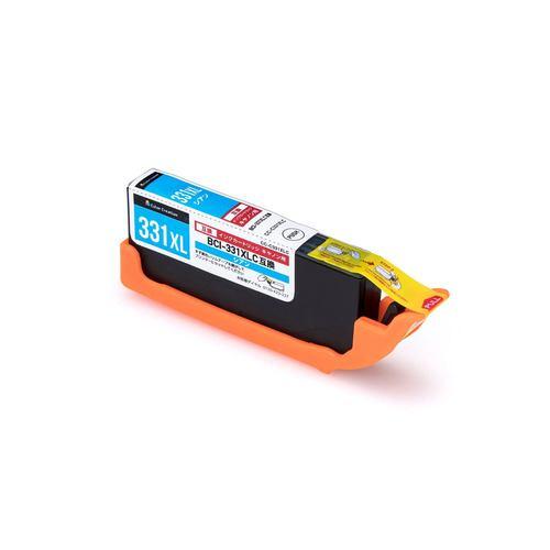 カラークリエーション CC-C331XLC CANON BCI-331XLC 互換 インク カートリッジ 残量検知機能 シアン(染料)