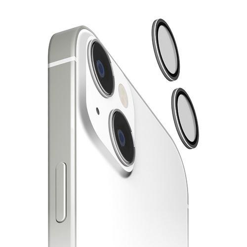 PGA PG-23ACLG23BK iPhone15 iPhone15Plus カメラレンズプロテクター Premium Style ブラック PG