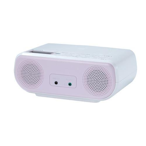 東芝 AX-CR30(P) CDラジオ ワイドFM対応 レジューム機能搭載 ピンク