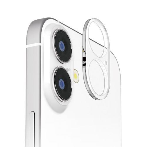 PGA PG-24ALGD01CL iPhone 16/16 Plus用 カメラレンズフレーム [クリア] Premium Style