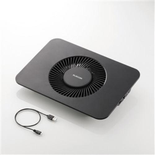 エレコム SX-CL21BK ノートPC用クーラー(静音・強冷タイプ) 12.1～14インチ対応