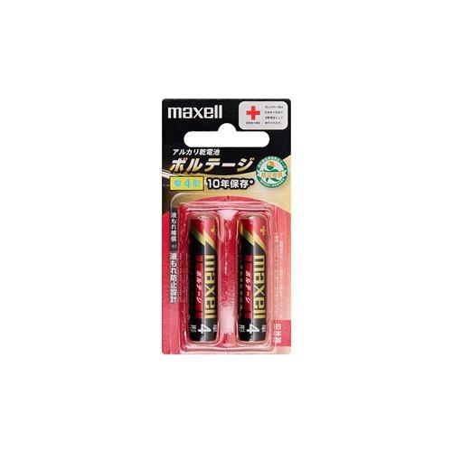 マクセル(Maxell) 【単4形】アルカリ乾電池「ボルテージ」(2本入り) LR03-T-2B