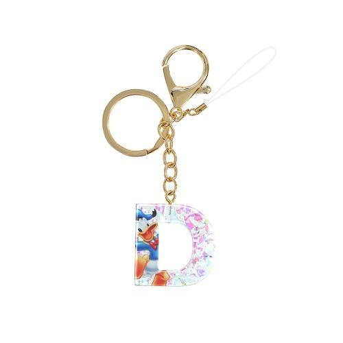 PGA PG-DCM03DND ディズニーキャラクター アルファベットチャーム ドナルドダック