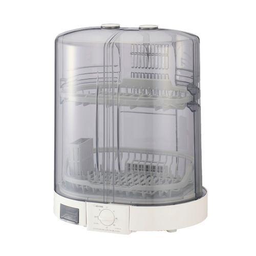 象印マホービン EY-KC50-WA 食器乾燥機 2段階調節上かご搭載 スライド式扉採用 たて型で省スペース