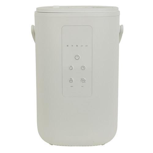 YAMAZEN EKS-K3-C スチーム式加湿器 加湿量3段階切替 加湿量 約600mL/h 木造10畳 プレハブ17畳 容量3L ベージュ系