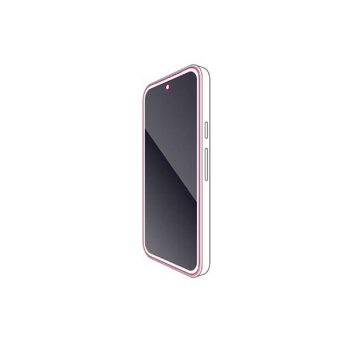 エレコム PM-P251FLGZ Google Pixel 9a ガラスフィルム 画面内指紋認証対応 衝撃吸収 表面硬度10H SHOCKPROOF
