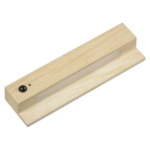オーム電機 NIT-BK10-W LEDナイトライト 人感&明暗センサー付 強力マグネット内蔵 USB充電 22lm 明るい木目調