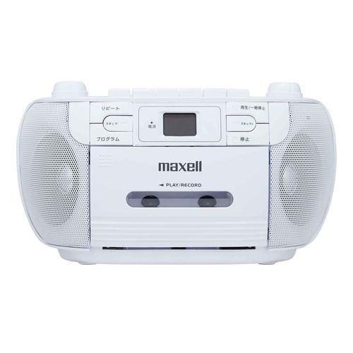 maxell MXCR-100 ポータブルCDラジオカセットレコーダー ワイドFM対応