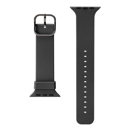 PGA PG-AW49SC01BK Apple Watch 49/45/44/42mm用 シリコンバンド ブラック