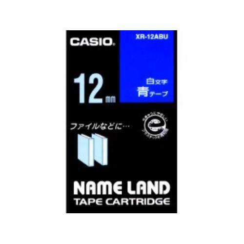 カシオ ネームランドテープ XR12ABU