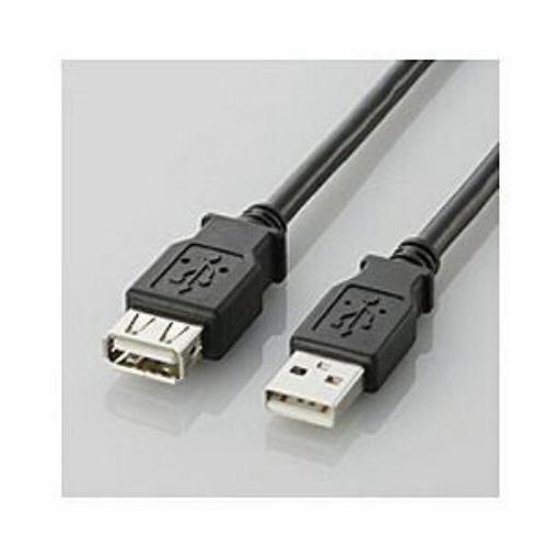 エレコム U2C-E10BK USB2.0延長ケーブル(A-A延長タイプ) 1.0m