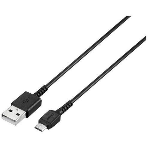 バッファロー BSMPCMB105BK USB2.0ケーブル(Type-A to microB) ブラック 0.5m