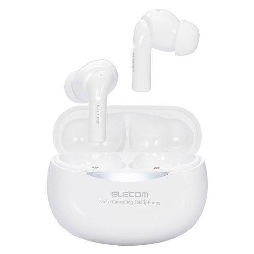 エレコム LBT-TWS15WH2 完全ワイヤレスBluetoothヘッドホン ホワイト
