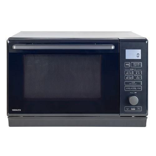 YAMAZEN NERK-F0241TSV 24Lフラットオーブンレンジ 赤外線センサー搭載 縦開き ブラック
