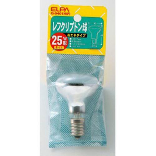 ELPA G-9401H(F) レフクリプトン球 25W形 E17 フロスト