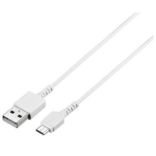 バッファロー BSMPCMB120WH USB2.0ケーブル(Type-A to microB) ホワイト 2m