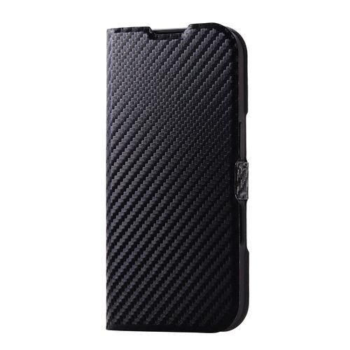 エレコム PM-A24APLFUCB iPhone 16 ソフトレザーケース 薄型 磁石付