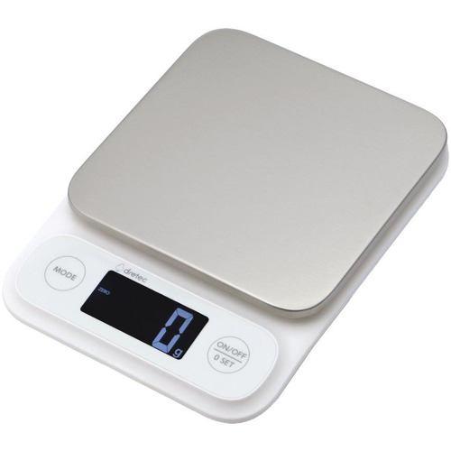 ドリテック KS-516WT デジタルスケール 「テリージュ」 5kg ホワイト