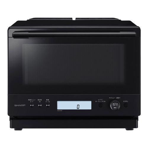 シャープ REWF307 過熱水蒸気オーブンレンジ 熱風コンベクションタイプ らくチン!センサー搭載 30L ブラック 2026年モデル