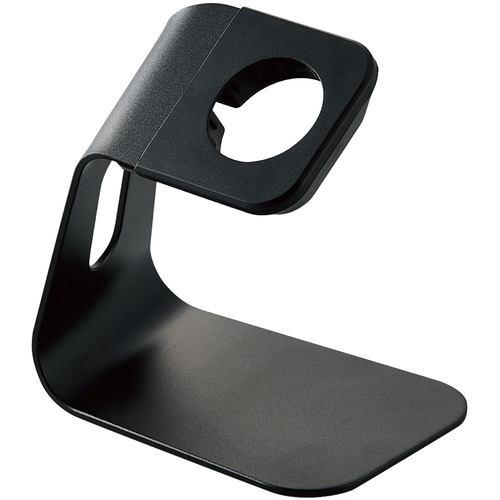 エレコム AW-DSCHALBK Apple Watch 充電器 卓上 スタンド Series 7 6 5 4 3 2 1 / SE [45、44、