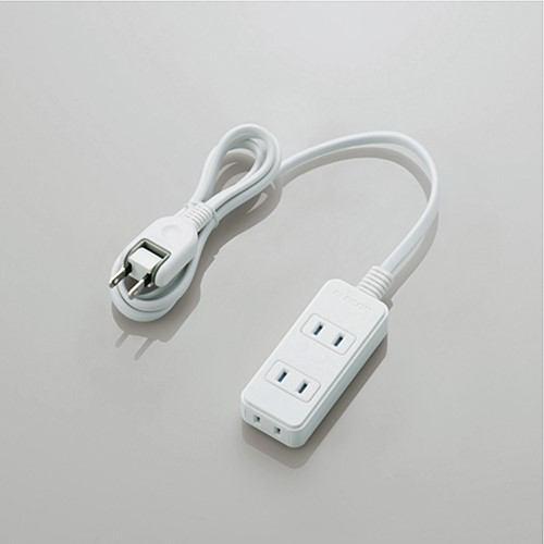エレコム T-ST02N-2310WH シャッタータップ 3個口 1m ホワイト
