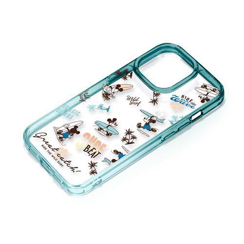 PGA PG-D23BPT01MKY iPhone15Pro グラデーションハイブリッドケース Premium Style ミッキーマウス PGD2