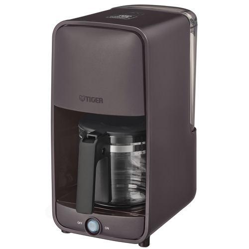 タイガー魔法瓶 ADC-H060TD コーヒーメーカー シャワードリップ抽出 深リブフィルター搭載 0.81L ダークブラウン