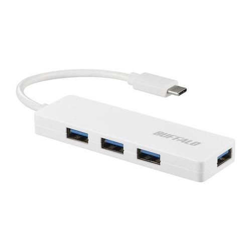 バッファロー BSH4U120C1WH USBハブ