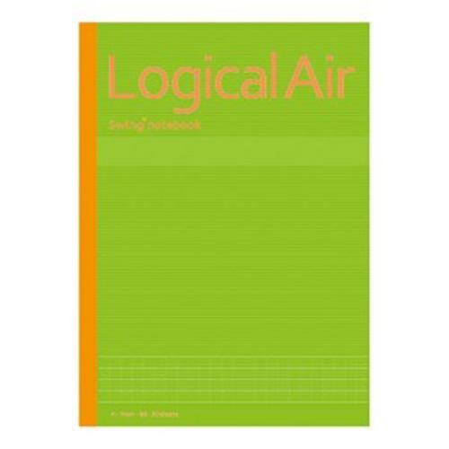 ナカバヤシ ロジカルエアー(軽量ノート)B5 ロジカルA罫(7mm) グリーン ノ-B546A-G