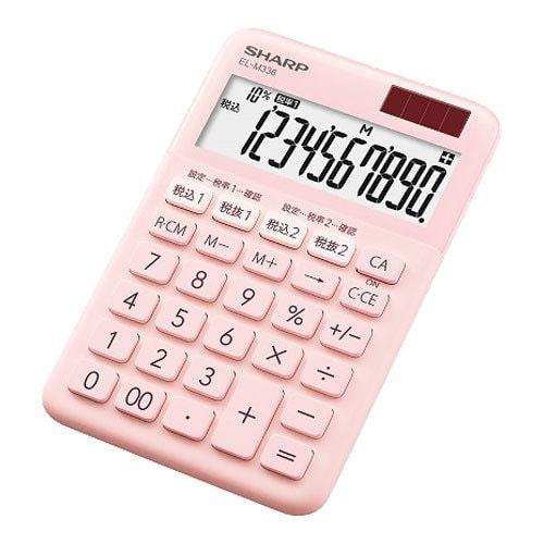 シャープ EL-M336-PX 電卓 ピンク系ELM336PX