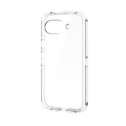 エレコム PM-P261TSLAKCR Google Pixel 10a ケース ハイブリッド カバー ストラップホールシート付 クリア
