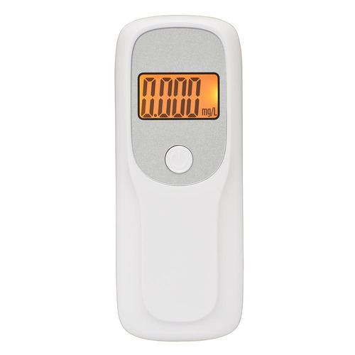 オーム電機 HB-A04-W アルコールテスター デジタル表示 ポーチ付 ホワイト