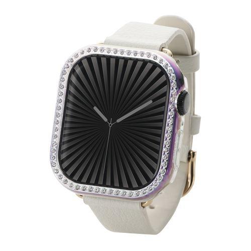 エレコム AW-24BBPPJACR アップルウォッチ カバー Apple Watch Series 10 [ 42mm ] ラインストーン &me