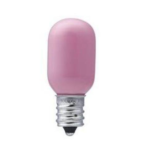 ELPA G-10H(PK) ナツメ球 5W E12 ピンク 2個入