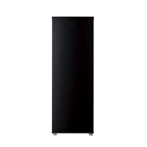 Haier JF-UFS11B-K ファン式冷凍庫 107L 前開き 1ドア 幅45cm 冷凍冷蔵切替機能 ブラック