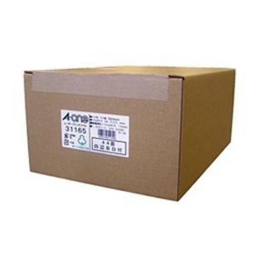 エーワン 31165 ラベルシール レーザープリンタ ( A4 / 44面 / 四辺余白付 / 1.000シート ) ホワイト