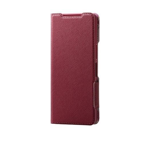 エレコム PM-F241PLFUJPND arrows We2 ( F-52E / FCG02 ) ソフトレザーケース 手帳型 マグネット フラップ
