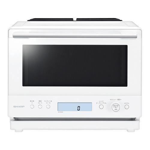 シャープ RE-WF306-W 過熱水蒸気オーブンレンジ 熱風コンベクション機能搭載 フラット庫内 30L ホワイト