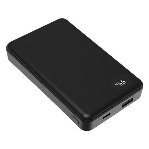 OSMA LFPUC100D-CCBK リン酸鉄モバイルバッテリー 10.000mAh PD20W デジタル表記機能付 ブラック