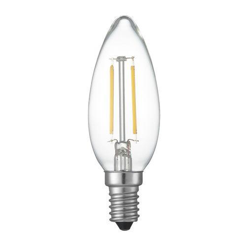 ヤザワ LDC2LG32E14C2 フィラメントLED 25W C32 シャンデリア形 E14 クリア