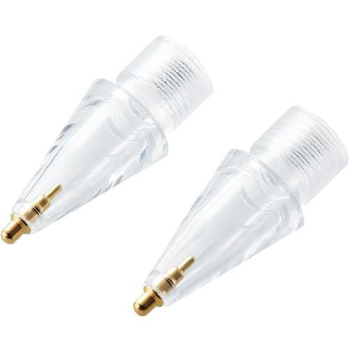 エレコム P-TIPAP04CR Apple Pencil 第2世代/第1世代用 交換ペン先 2個入 PTIPAP04CR