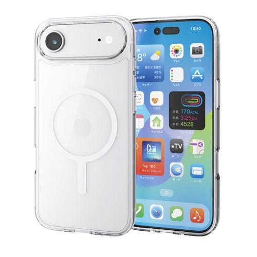 エレコム PM-A25BMAG02WH iPhone Air ケース MAGKEEP ホワイト