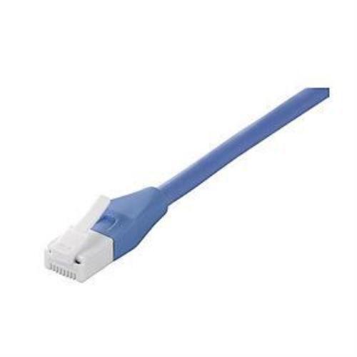 i-BUFFALO ツメの折れないLANケーブル カテゴリー6a ストレート フラットタイプ BSLS6AFU10BL