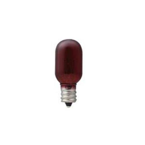 ELPA G-05H(R) 生地色ナツメ球 5W E12 レッド